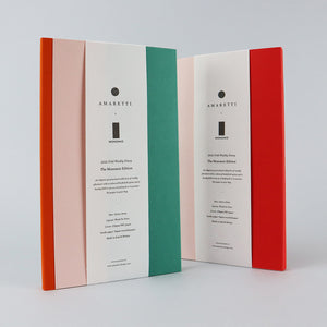 Diary 2021 Limited Edition Amaretti X MONOMIO Rose - Red