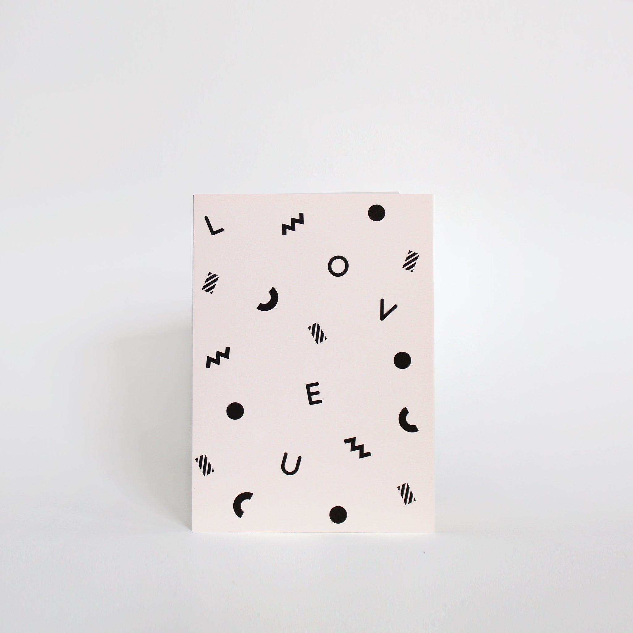 Confetti Love You Greeting Card Set of 5