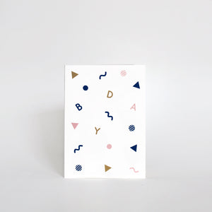 Confetti Birthday Greeting Card Set of 5