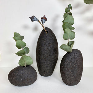 Pebbles vases Set of 3