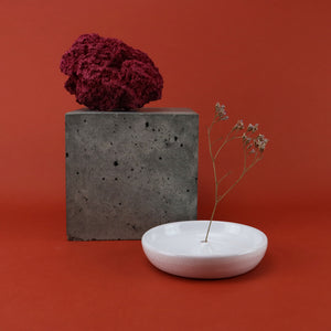 White Ceramic Incence burner