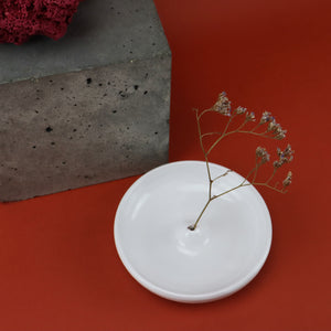 White Ceramic Incence burner