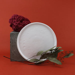 White Ceramic Small Plate