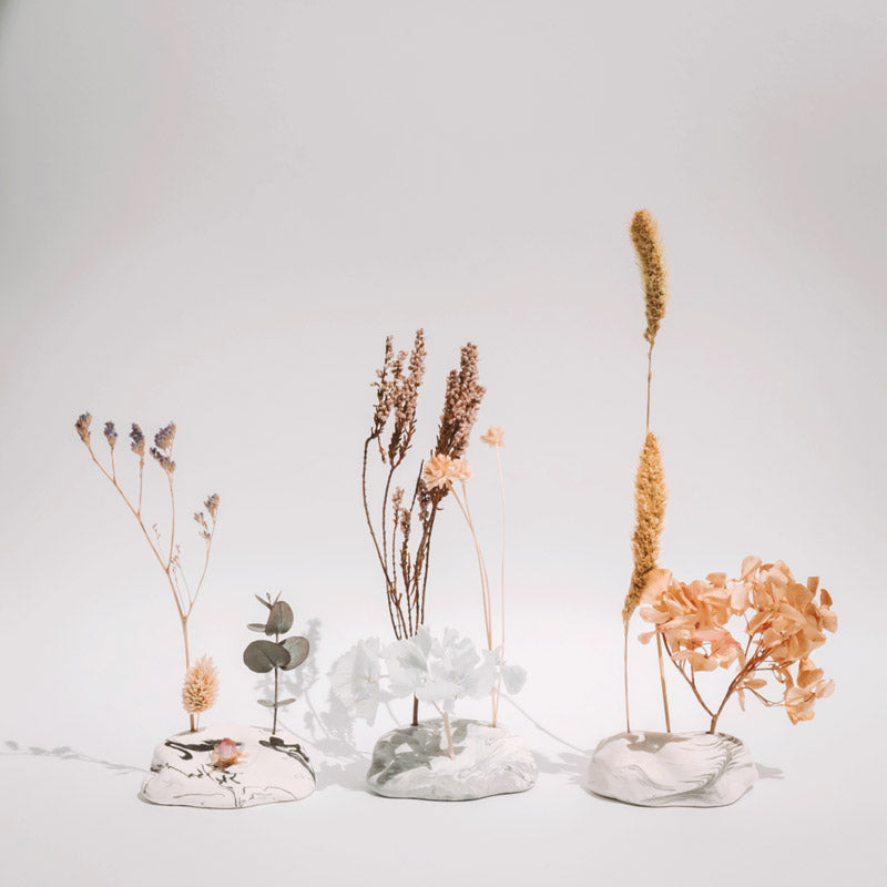 Stone Marble Vase Set MONOMIO Exclusive