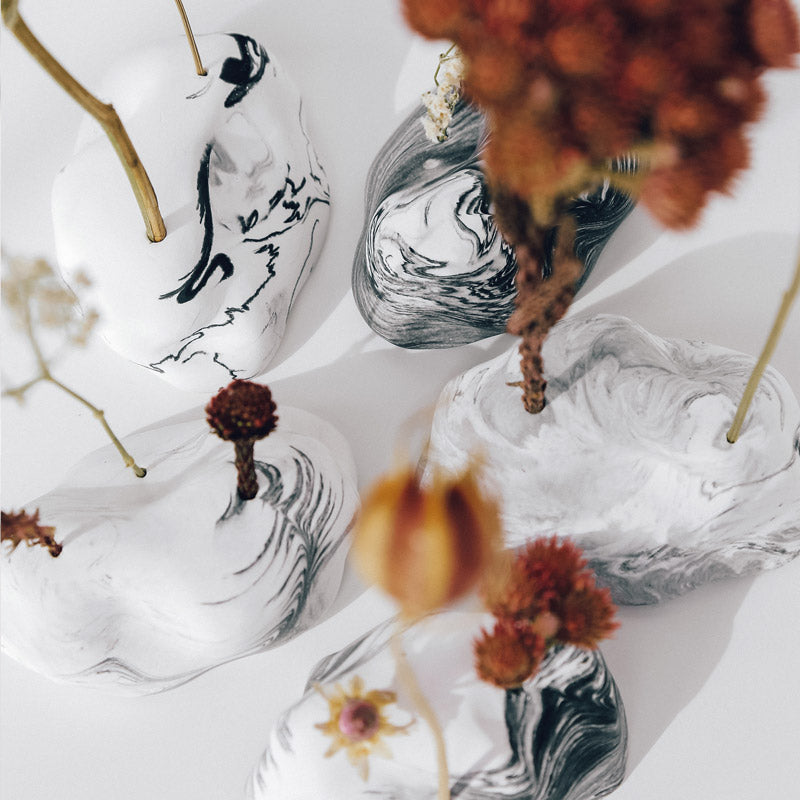 Stone Marble Vase Set MONOMIO Exclusive