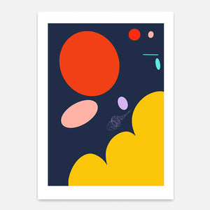Cosmos Print Limited Edition Series of 22