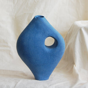 Pleomorph Blue Vase