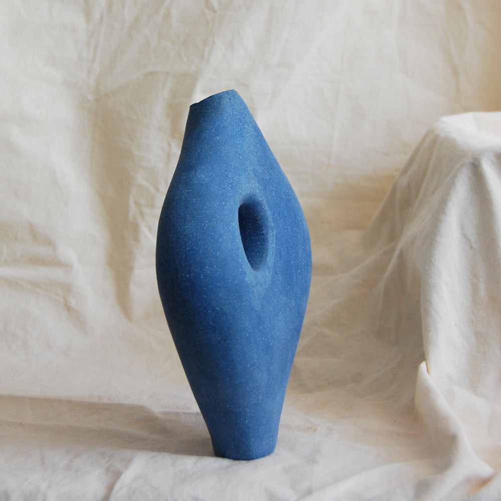 Pleomorph Blue Vase