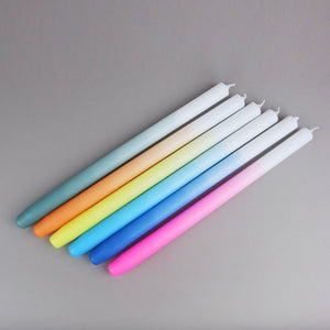 Rainbow Gradient Candles