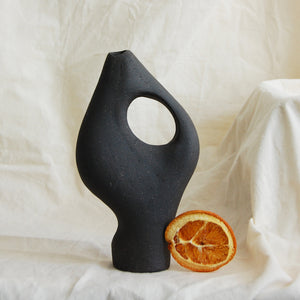 Pleomorph Black Vase