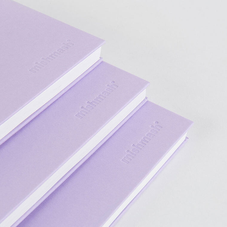 Easy Breezy Lavender Notebook