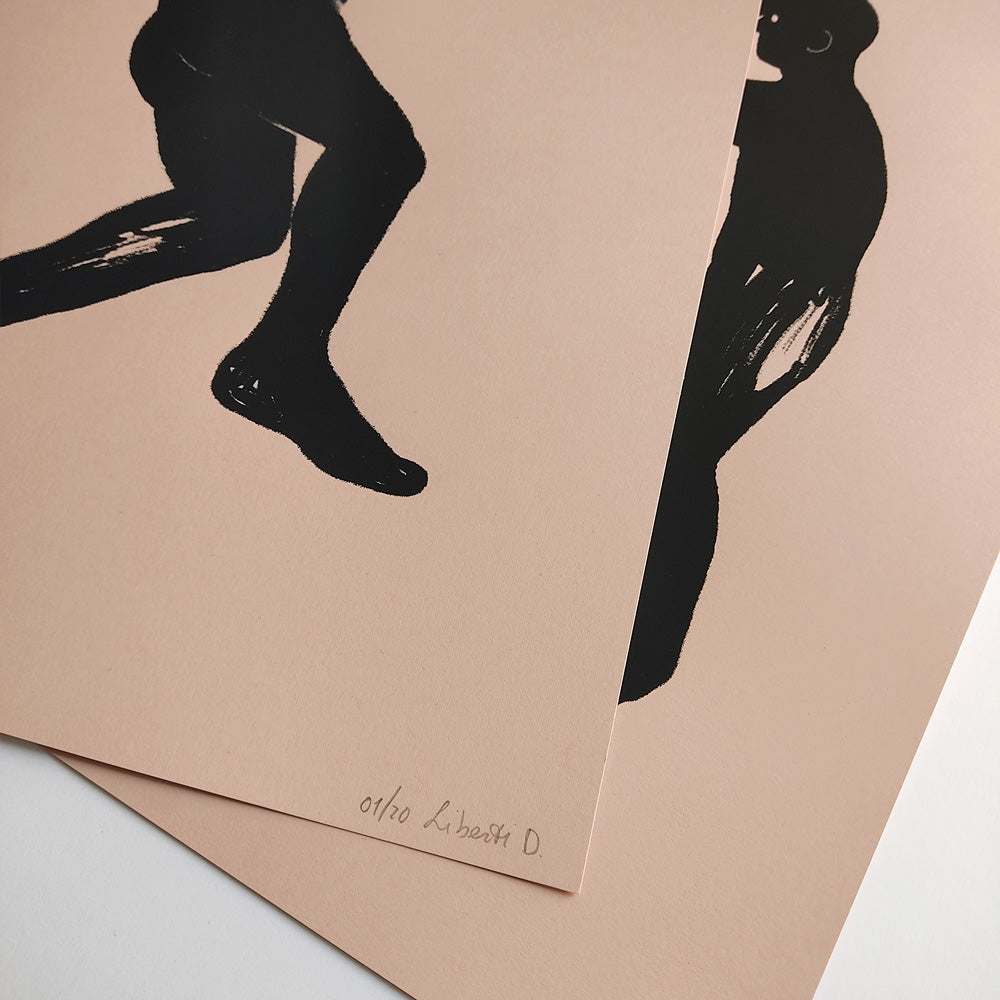 Quarantine Poses Silkscreen Print Limited Edition