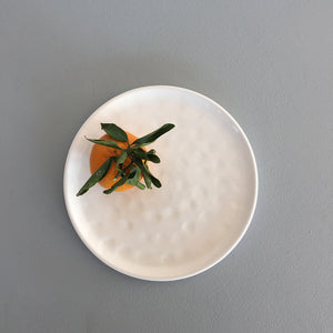 White Ceramic Small Plate