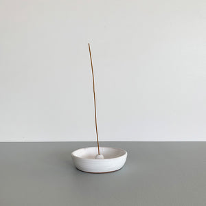 White Ceramic Incence burner