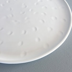 White Ceramic Small Plate