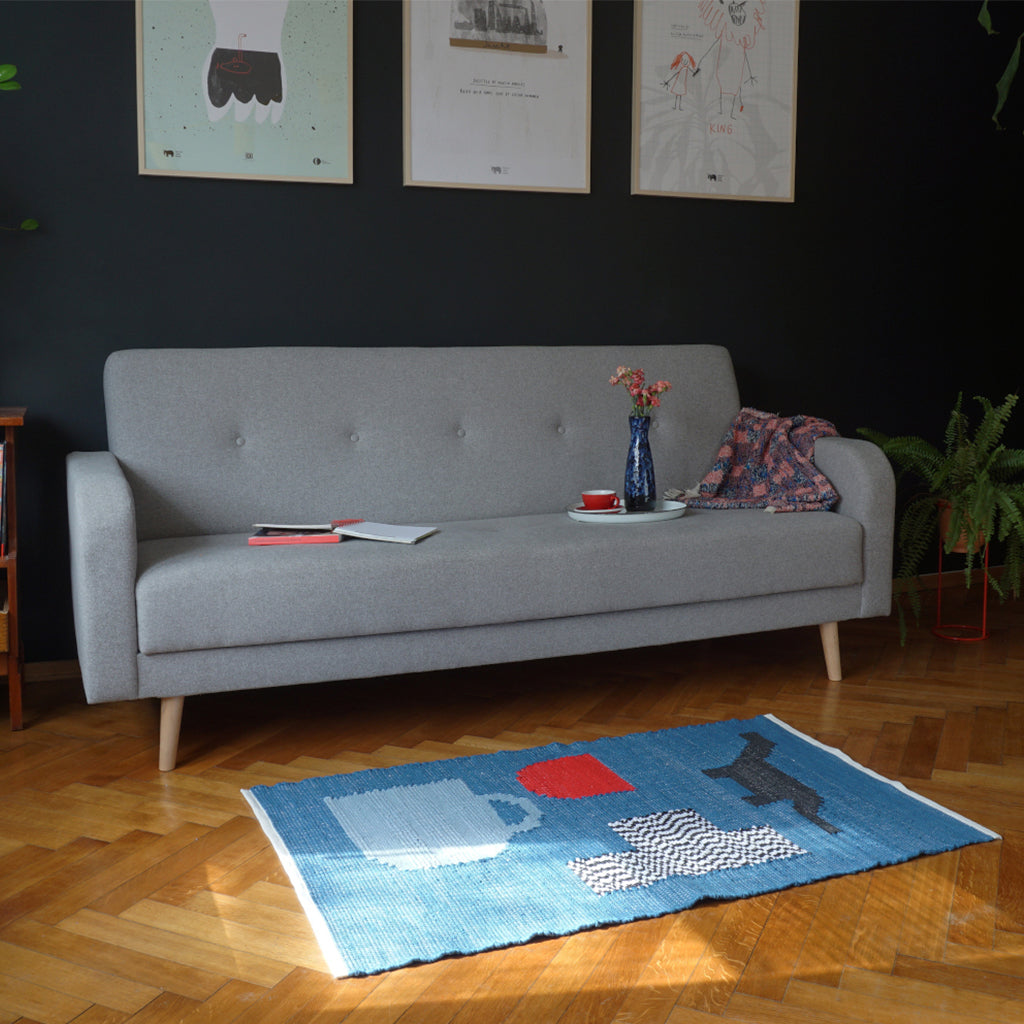 Dino Cotton Rug